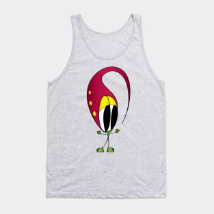 Funny Cartoon Character Tank Top